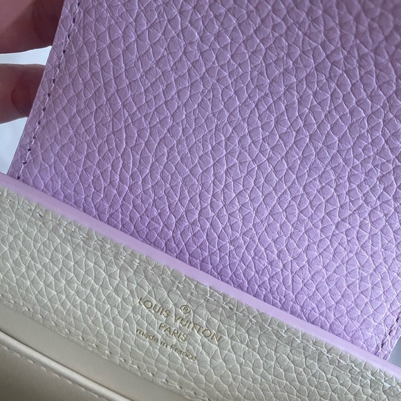 BRAND NEW NEVER WORN mini capucines in wisteria “Pac-Man bag” - Picture 3 of 12